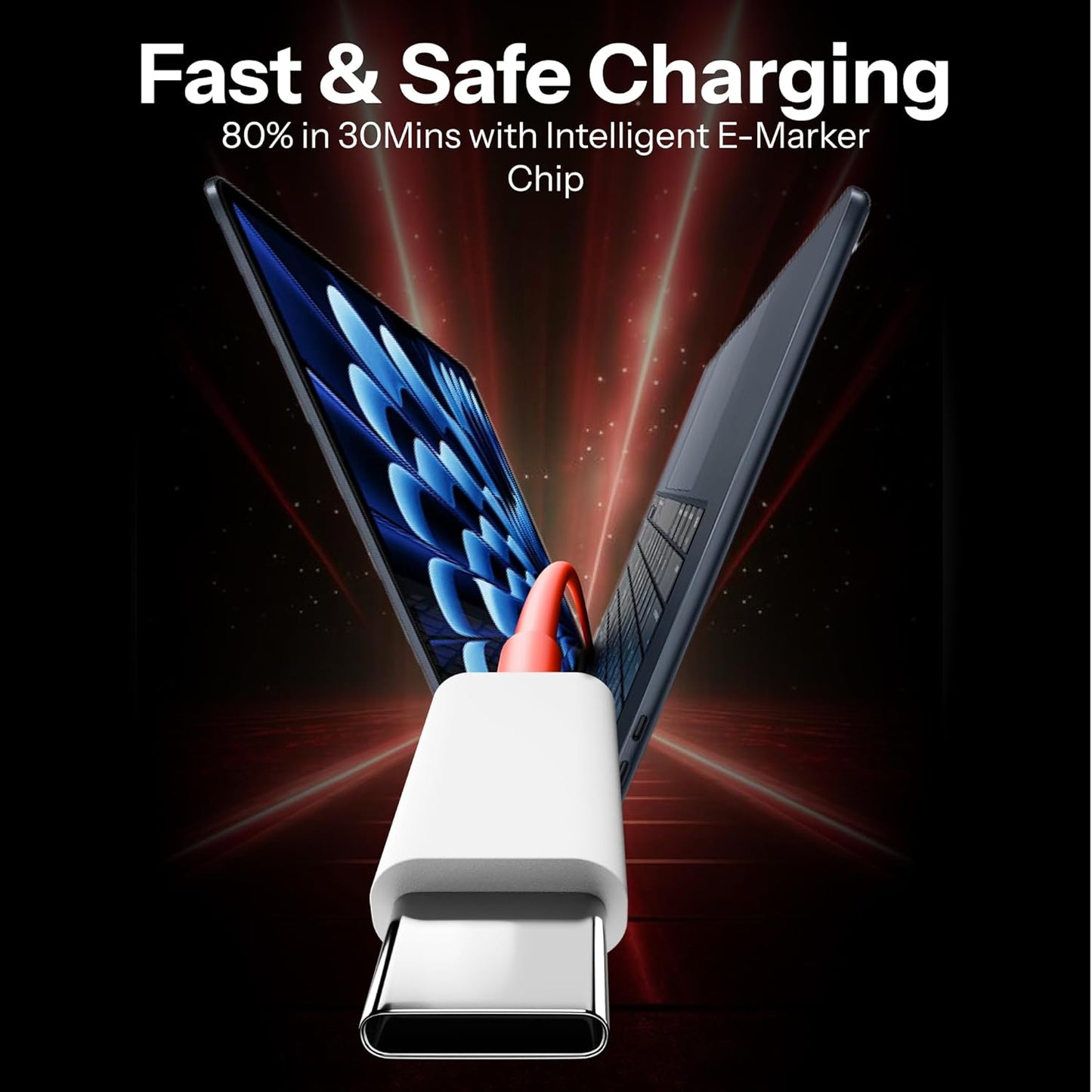 160W fast charger Type-C power adapter High-speed charging adapter