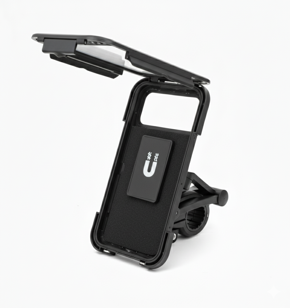 Waterproof Bike Mobile Holder | Universal Handlebar Mount | Touchscreen Compatible Case