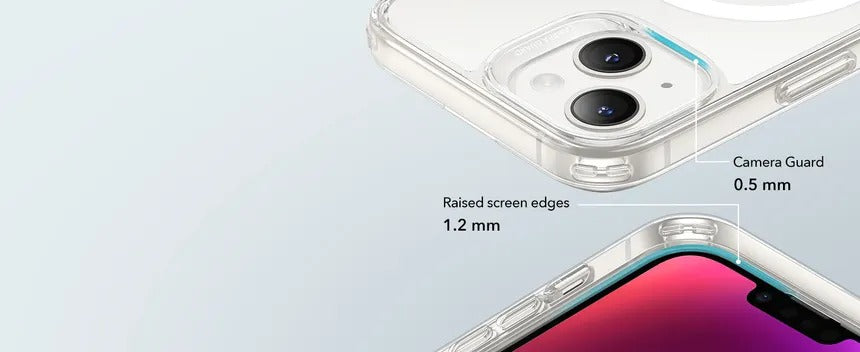 Flexible Transparent MagSafe Back Cover for iPhone 15 | Soft TPU Crystal Clear Case