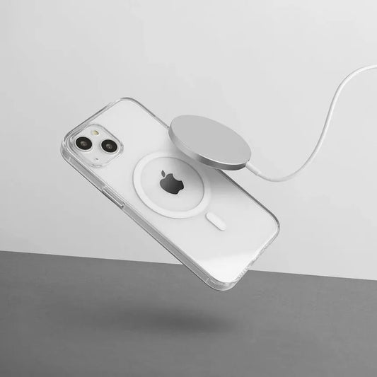 Clear MagSafe Back Cover for iPhone 13 | Transparent Magnetic Case | Anti-Yellowing Hard Protection