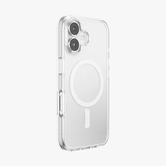 Clear MagSafe Back Cover for iPhone 16 | Transparent Magnetic Case | Anti-Yellowing Hard Protection