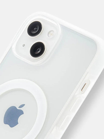 iPhone 14 Transparent MagSafe Back Cover | Crystal Clear Shockproof Hard Case